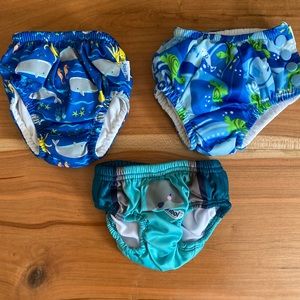 iplay Reusable Swim Diaper Blue Set 6m